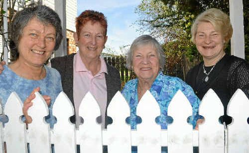 Warwick artists Jennifer Marshall, Colleen Gardener, Jean Heeks and Dawn Marriage. Warwick artists Jennifer Marshall, Colleen Gardener, Jean Heeks and Dawn Marriage.
